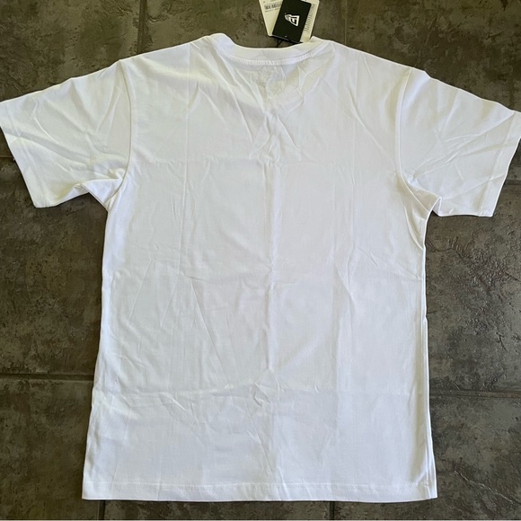 New Era Cap Visor Sticker Tee White T-Shirt Shirt Top . New - Picture 6 of 6